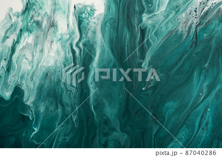 Jade green marble texture background. Marble with black and golden