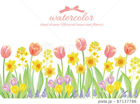 花畑のイラスト素材集 ピクスタ