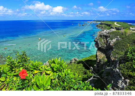 宮古島 東平安名崎 海岸 絶景の写真素材 - PIXTA