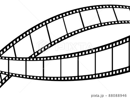 カメラ イラスト フィルムカメラ カットの写真素材