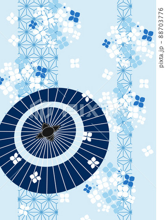 和傘のイラスト素材