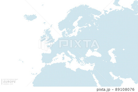 マップ 地図 ヨーロッパ Euのイラスト素材