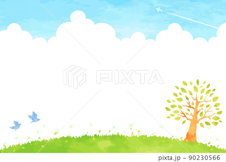 癒される 癒し 綺麗のイラスト素材