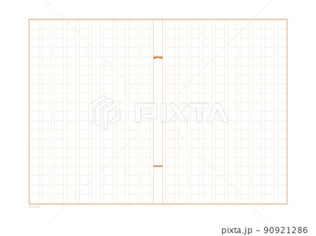 稿紙空格插圖素材