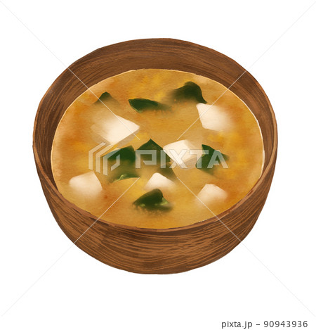 味噌汁のイラスト素材集 ピクスタ
