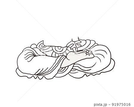 仏様のイラスト素材