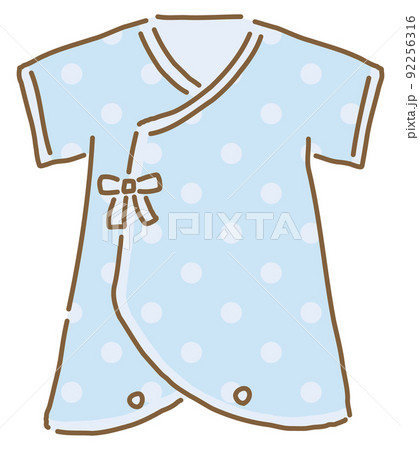 コンビ肌着のイラスト素材 コンビ肌着のイラスト素材