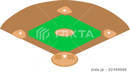 野球場のイラスト素材集 ピクスタ