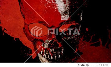 骨 骸骨の写真素材