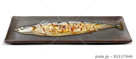 秋刀魚のイラスト素材