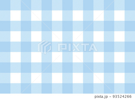 ギンガムチェック 模様 水色 ギンガム 壁紙の写真素材