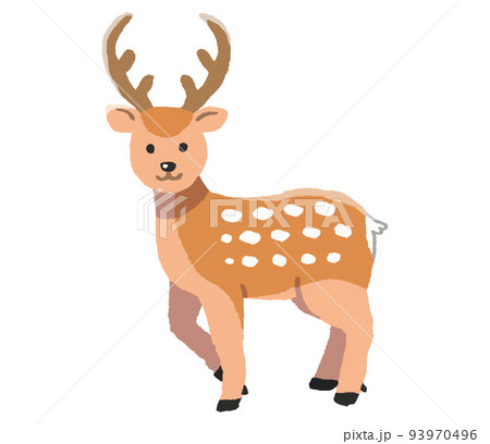 シカ 鹿 のイラスト素材集 ピクスタ