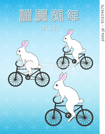 うさぎ 兎 自転車 サイクリングの写真素材 - PIXTA