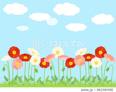 花畑のイラスト素材集 ピクスタ