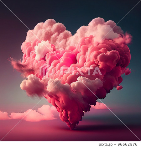 120,787+ Heart shaped cloud Images: Royalty-Free Stock Photos and  Illustrations - PIXTA