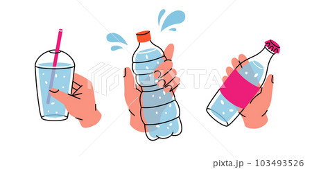 Plastic Bottles Stock Vector by ©AWesleyFloyd 57533901