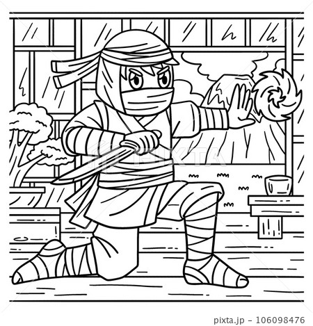 lord garmadon coloring pages