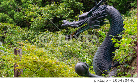 龍 銅像 像 竜の写真素材 - PIXTA