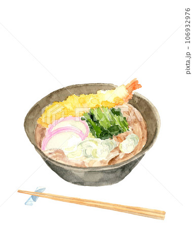 年越しそばのイラスト素材 - PIXTA