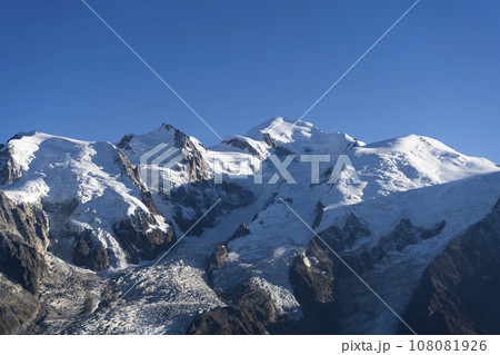 モンブラン山の写真素材 - PIXTA