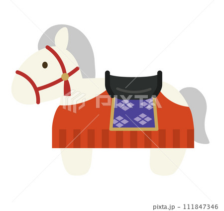 飾馬のイラスト素材 - PIXTA