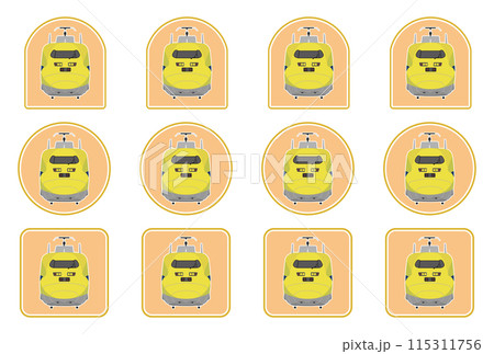 ドクターイエロー正面のイラスト素材 - PIXTA