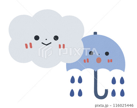 くもりのち雨のイラスト素材 - PIXTA