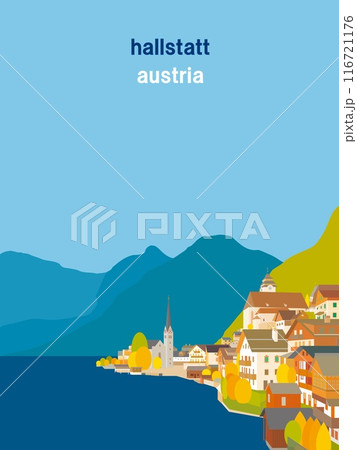 ハルシュタットのイラスト素材 - PIXTA