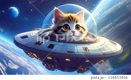 ストア 宇宙ねこ イラスト バッグ