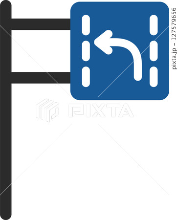 進行方向別通行区分の写真素材 - PIXTA