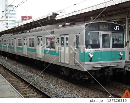 常磐線 203系 常磐線各駅停車 常磐緩行線の写真素材 - PIXTA