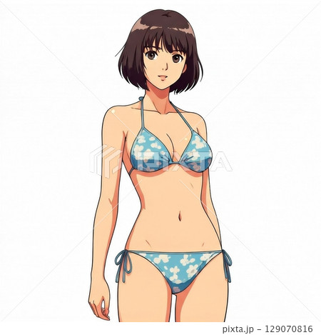 ビキニスタイルの女性イラスト ビキニスタイルの女性イラスト 321ページ目 | ビキニのイラスト素材
