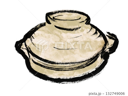 土鍋のイラスト素材 - PIXTA