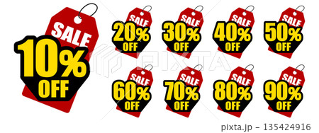 10%OFFのイラスト素材 - PIXTA
