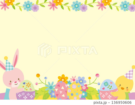 イースターバニー イースター うさぎ 兎のイラスト素材 - PIXTA